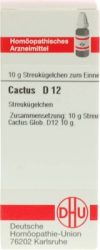 CACTUS D 12 Globuli 10 g Globuli