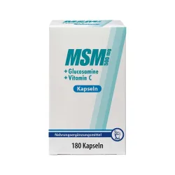 MSM 500 mg+Glucosamine Kapseln 180 St Kapseln