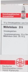 MILLEFOLIUM D 6 Globuli 10 g Globuli