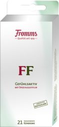 Fromms FF GEFÜHLSAKTIV MIT SPEZIALGLEITFILM SB-Pack 21 St Kondome