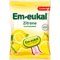 Dr. C. SOLDAN GmbH, Em-eukal Zitrone zuckerfrei 75 g Bonbons
