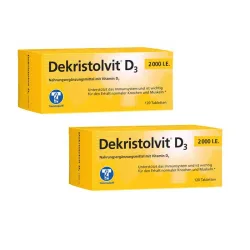 Dekristolvit D3 2.000 I.E. Doppelpack 2X120 St Tabletten