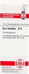 ASA FOETIDA D 6 Globuli 10 g Globuli