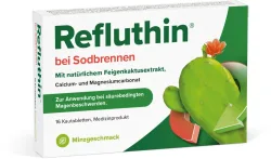 Refluthin bei Sodbrennen Minzgeschmack 16 St Kautabletten
