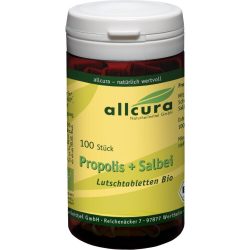 PROPOLIS SALBEI Lutschtabletten Bio 100 St Lutschtabletten