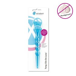 miradent Zungenreiniger Tong-Clin de Luxe blau 1 St