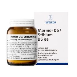 WELEDA MARMOR D 6 / STIBIUM D 6 aa Trituration 50 g Trituration