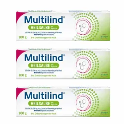 Multilind Heilsalbe Dreierpack 3X100 g Paste