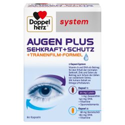 Doppelherz system AUGEN PLUS SEHKRAFT+SCHUTZ  60 St Kapseln