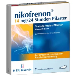 nikofrenon 14 mg/24 Stunden Pflaster, 7 St 7 St Pflaster transdermal