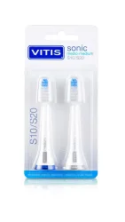 VITIS SONIC Ersatzkopfbürsten gingival 2 St Zahnbürste