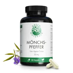 GREEN NATURALS MÖNCHSPFEFFER 20 mg 180 St Kapseln