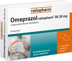 Omeprazol-ratiopharm SK 20 mg 7 St Kapseln magensaftresistent
