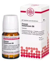 ZINCUM METALLICUM D 8 Tabletten 80 St Tabletten