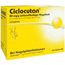 Ciclocutan 80mg/g 3 g Wirkstoffhaltiger Nagellack