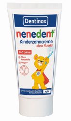 NENEDENT Kinderzahncreme ohne Fluorid 50 ml Zahncreme