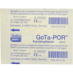 GOTA-POR Kanülenpflaster 58x80 mm 1 St Pflaster