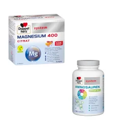Doppelherz system Aminosäuren + Magnesium Set 1 Sparset