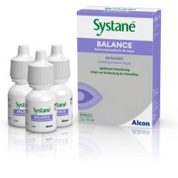 SYSTANE BALANCE Augentropfen 3X10 ml Augentropfen
