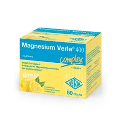 Magnesium Verla 400 complex direkt 50 St Granulat