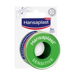 Hansaplast Sensitive 5m x 2,5cm 1 St Pflaster