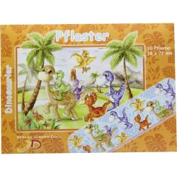 KINDERPFLASTER Dinosaurier Briefchen 10 St Pflaster