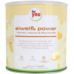 for you eiweiß power Vanille 750 g Pulver