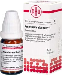 ARSENICUM ALBUM D 12 Globuli 10 g Globuli