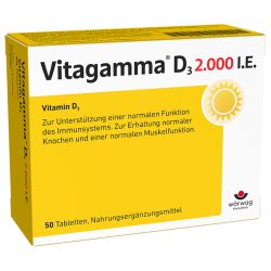 Vitagamma D3 2.000 I.E.  50 St Tabletten
