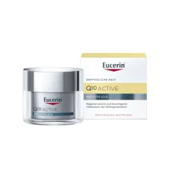 Beiersdorf AG Eucerin, Eucerin Q10 Active Nachtpflege Creme +20% sparen* 50 ml Nachtcreme
