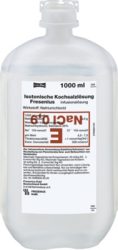 Kochsalzlösung 0,9% Plastikflasche Fresenius 10X1000 ml Infusionslösung