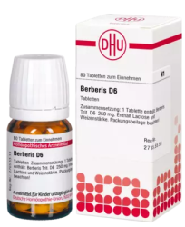 BERBERIS D 6 Tabletten 80 St Tabletten