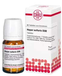 HEPAR SULFURIS D 30 Tabletten 80 St Tabletten