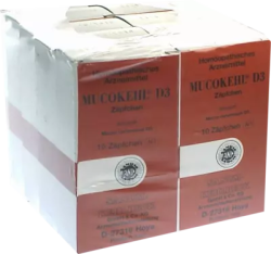 MUCOKEHL Suppositorien D 3 10X10 St Suppositorien