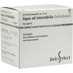 AQUA AD iniectabilia Plastik 20X10 ml Flüssigkeit