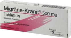 Migräne-Kranit 500mg 10 St Tabletten