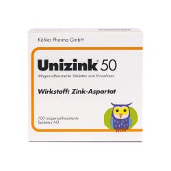 Unizink 50 100 St Tabletten magensaftresistent