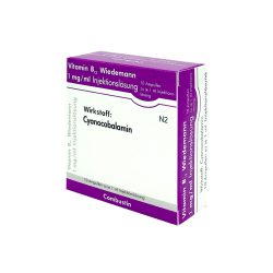 VITAMIN B12 Wiedemann Ampullen 10 St Injektionslösung