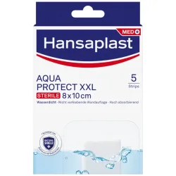 Beiersdorf AG, Hansaplast AQUA PROTECT XXL STERILE 8 x 10 cm 5 St Pflaster