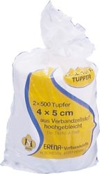 ERENA Zellstofftupfer 4x5 2X500 St
