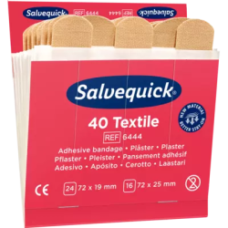 SALVEQUICK Pflasterstrips elastisch Refill 6444 40 St Pflaster