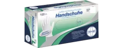HANDSCHUHE Einmal Latex puderfrei S 100 St Handschuhe