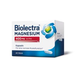 Biolectra MAGNESIUM 400mg ULTRA +10 % Rabatt* 40 St Kapseln