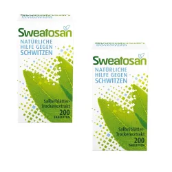 Sweatosan Doppelpack 2X200 St Überzogene Tabletten
