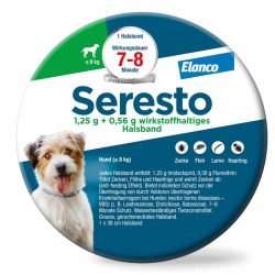 SERESTO 1.25+0.56 HUND BIS 8KG 1 St Halsband