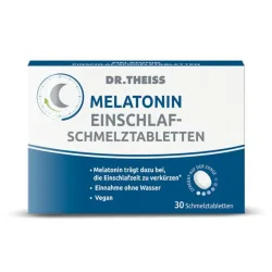 DR. THEISS MELATONIN EINSCHLAF - SCHMELZTABLETTEN 30 St Schmelztabletten