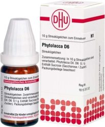 PHYTOLACCA D 6 Globuli 10 g Globuli