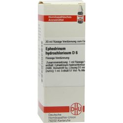 EPHEDRINUM hydrochloricum D 6 Dilution 20 ml Dilution