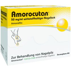 Amorocutan  6 ml Wirkstoffhaltiger Nagellack