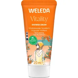 WELEDA Vitality Shower Cream Sanddorn 20 ml Duschgel